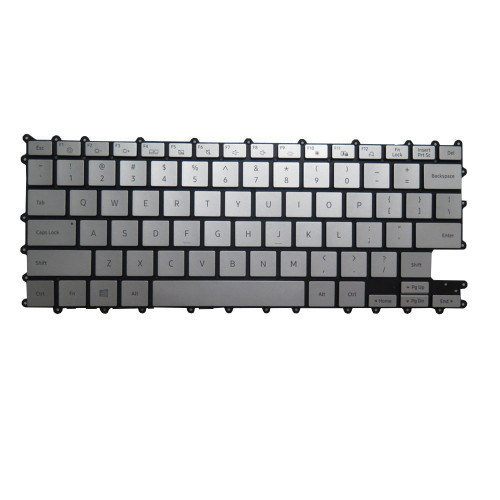 Laptop Keyboard For Samsung NP930QCA 930QCA English US 20A1C-US 7 Columns Silver New