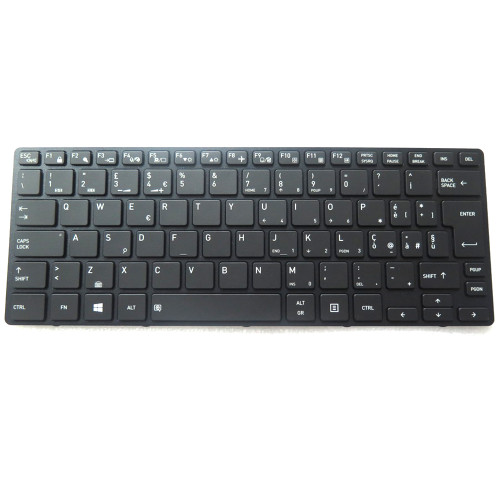 Laptop Keyboard TMB18C7600J356S G83C000K75ZK Italy IT Black With Backlit