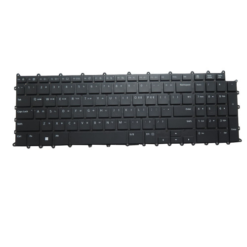 Laptop With Backlit Keyboard For LG 17Z90SP-E 17Z90SP-EA5CK 17Z90SP-ED7HK 17Z90SP-ED7BK Korean KR Black NO Frame New