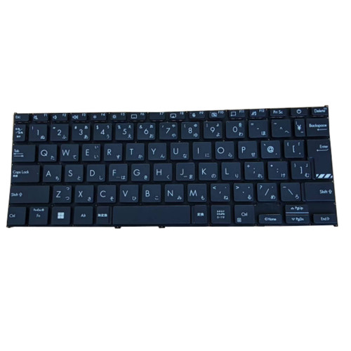 Laptop Keyboard For ASUS VivoBook 14 F1402CVA Without Frame Black Japanese JP