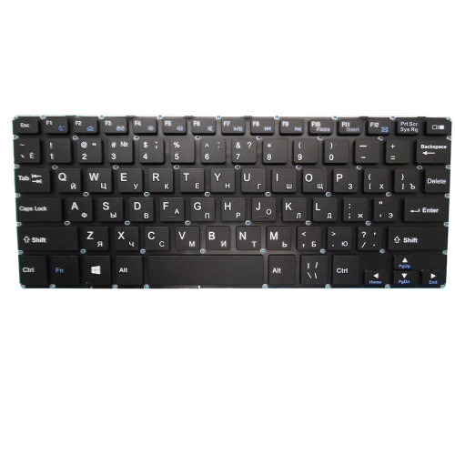 Laptop Keyboard For CARBAYTA N4020 Russia RU Without Frame Black New