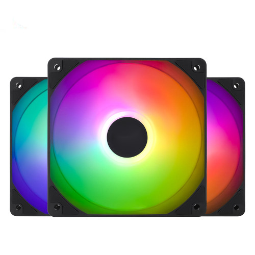 Cooling Fan For Thermalright TL-C12C-S X3 DC12V 0.20AMP 1550RPM S-FDB Bearing 4Pin PWM+3Pin 5V ARGB 120*120*25mm New