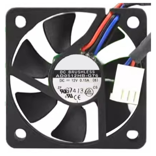 Cooling Fan For ADDA AD0512HB-G76 DC12V 0.15A 3-wire New