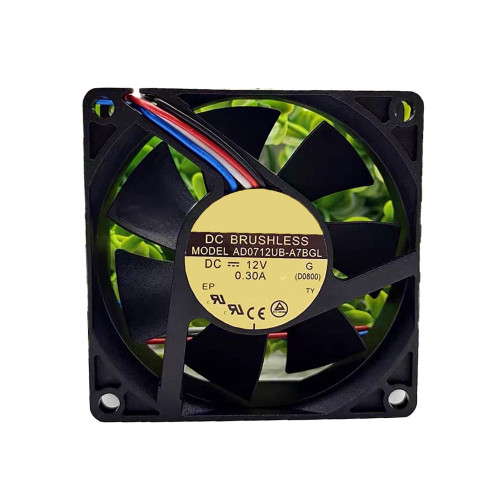Cooling Fan For ADDA AD0712UX-A7BGL DC12V 0.3A 4-wire New