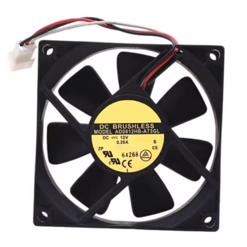 Cooling Fan For ADDA AD0812HB-D72 DC12V 0.19A 2-wire A1 Interface New