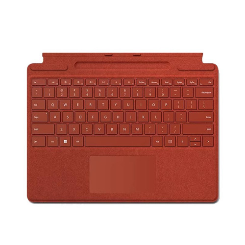 Laptop Keyboard Base For Microsoft Surface Pro 10 Tablet keyboard With a pen slot United States US Red New