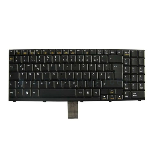 Laptop Keyboard For Gaming Guru Model D901C Germany GR Black With Backlit Black New