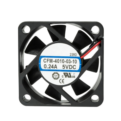 Cooling Fan CFM-4010-03-10 0.24A 5VDC 2Lines New 4010 4CM