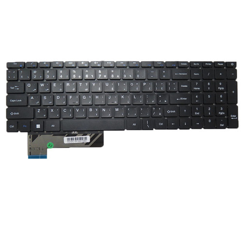 Used Laptop Keyboard For Gateway GWTN156-5 GWTN156-5BL GWTN156-5BK GWTN156-5GR GWTN156-5PR Arabia AR Black NO Frame