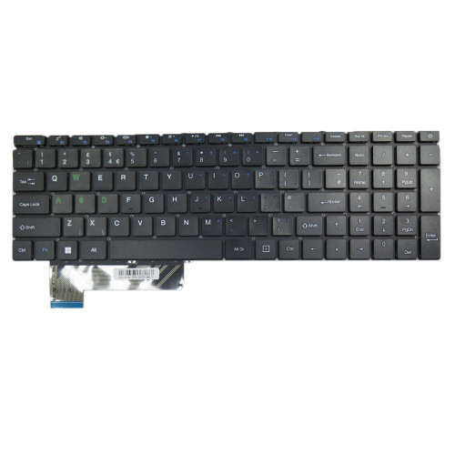 Laptop Keyboard For Gateway N15GS9 X317H / N15CS9 X317H United Kingdom UK/GB Black NO Frame New (ASDW Green)