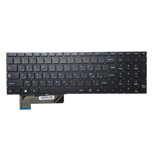 Laptop Keyboard For Gateway N15GS9 X317H / N15CS9 X317H Arabic French ARFR Black NO Frame New
