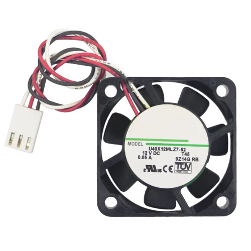 Cooling Fan For NIDEC U40X12MLZ7-52 12V 0.05A 3lines
