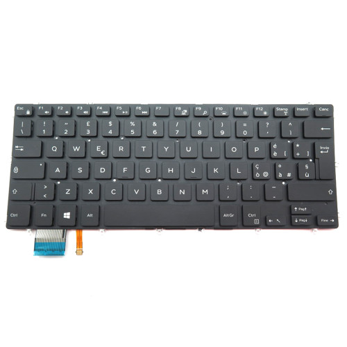 Laptop Keyboard For DELL Inspiron 3480 3481 3482 3490 3493 5370 7370 7380 7460 7466 7467 7472 7560 7570 7572 7580 09GW79 9GW79 NSK-EB0BW/C/U 03 490.07R07.0203 PK131Q12B07 Thailand TI With Backlit