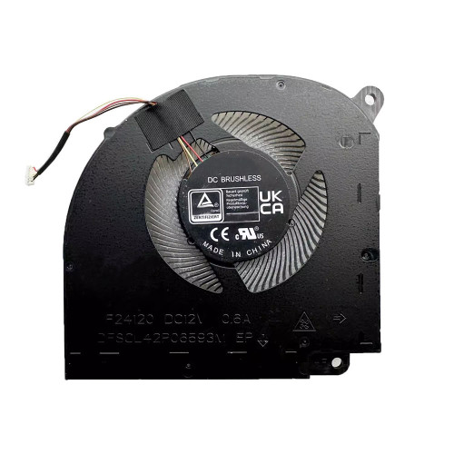 Laptop Cooling FAN DFSCL42P06593M EP F24120 4PIN DC12V 0.6A DFSCL42P06593M-F24120 Black New
