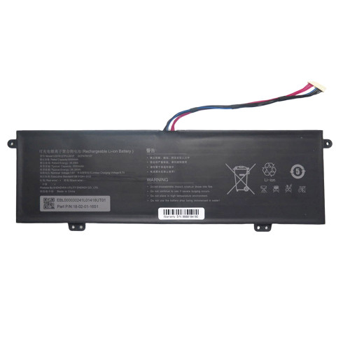 Laptop Battery U3576127PV-2S1P 7.6V 5000MAH 38WH 11PIN 10Lines (Version Two)