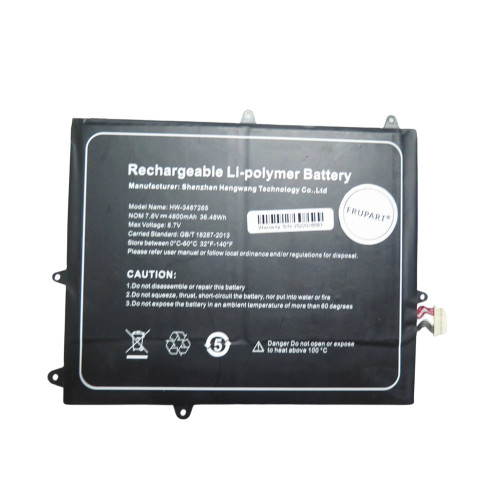 Laptop Battery TH116A HW-3487265 7.6V 4800MAH 36.48WH