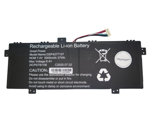Laptop Battery GSP4277107 7.4V 5000mAh 37Wh 10PIN 7Lines