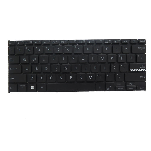 Laptop Keyboard For ASUS Vivobook 14 S1404 S1404ZA S1404VA S1404VAP Black Without Frame With Backlit United States US