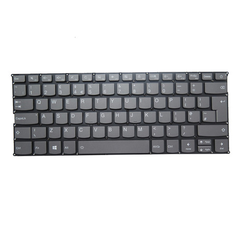 Laptop Keyboard For Lenovo 320S-13IKB 720S-14IKB V720-14 V720-14IKB PC4SPB SN7362 United Kingdom UK With Backlit Grey New