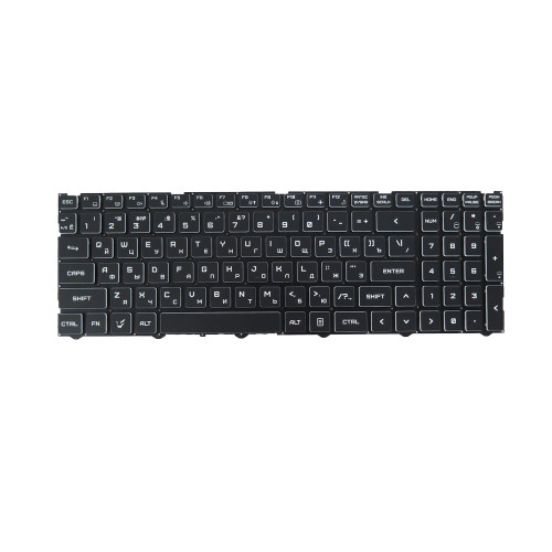 Laptop No Backlit Keyboard For CLEVO NP50RNA/RNB/RNB1/RNC1/RND1/RNE1/RNX1/RNH/RNHS/RNJS/RZ Russian RU With Black Frame New