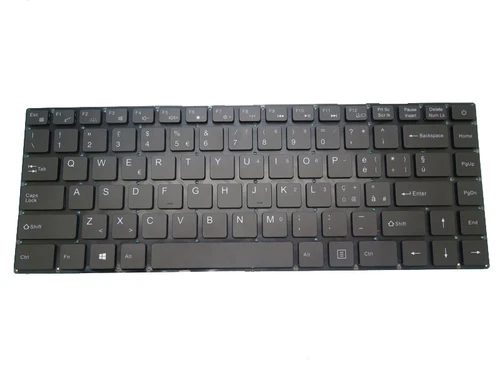 Laptop Keyboard For Yashi Daytona 14.1 YP1405 United States US Without Frame With Backlit Black