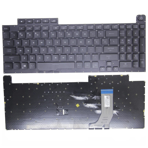 Laptop Keyboard For ASUS V185026IS1 6037B0194101 0KNR0-6818US00 Black Backlit United States US