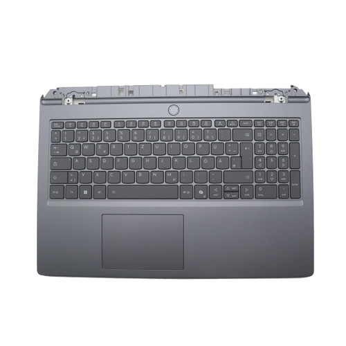 Laptop PalmRest&keyboard For Lenovo LOQ Essential 15ARP11 Germany GR 5CB1V21006 With White Backlit With Touchpad Grey New
