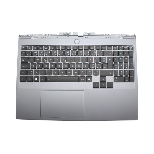 Laptop PalmRest&keyboard For Lenovo LOQ 15AHP11 83TN Czech CZ 5CB1U51782 With RGB Backlit With Touchpad Grey New