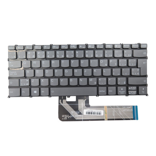 Laptop Keyboard For Lenovo Yoga Slim 7 Pro-14ARH5 82LA Canada CA With Backlit Gray New