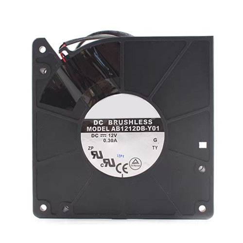 Cooling Fan For ADDA AB1212LB-Y01 DC12V 0.45A 2-wire New