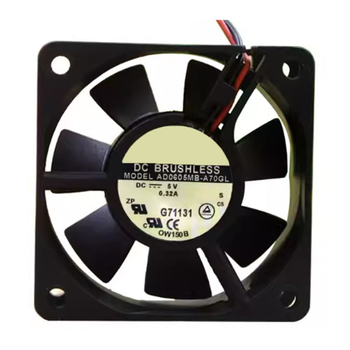 Cooling Fan For ADDA AD0605MB-A70GL DC5V 0.32A 2-wire Without Interface Ball Bearing New