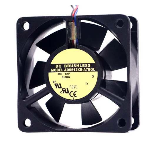 Cooling Fan For ADDA AD0612XB-A7BGL DC12V 0.38A 2-wire B1 Interface New