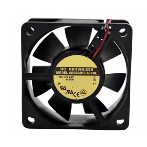 Cooling Fan For ADDA AD0624HB-A76GL DC24V 0.15A 2-wire New