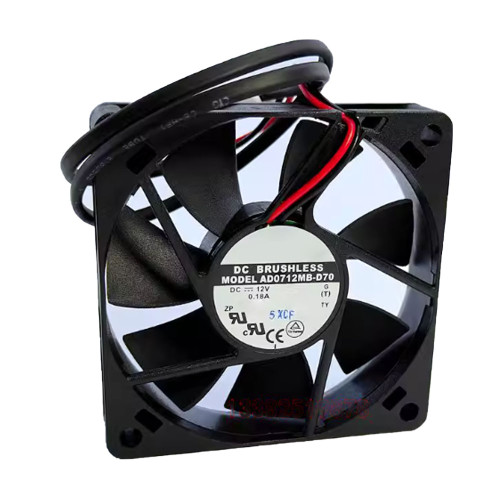 Cooling Fan For ADDA AD0712MB-D70 DC12V 0.18A 2-wire New