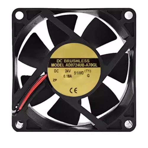 Cooling Fan For ADDA AD0724UB-A70GL DC24V 0.18A 2-wire New