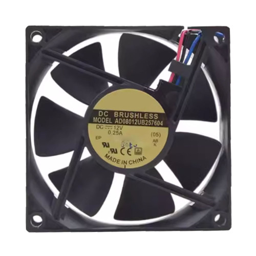 Cooling Fan For ADDA AD08012UB257604 DC12V 0.25A 2-wire New