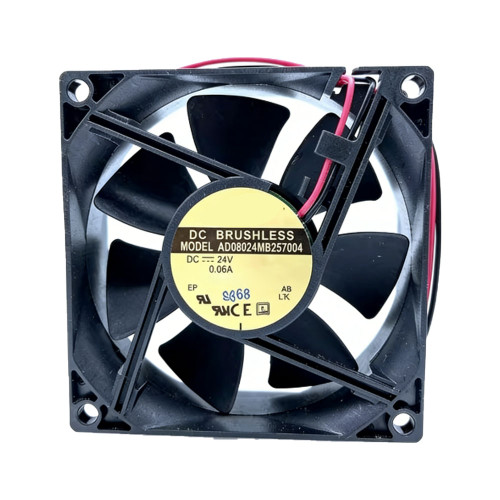 Cooling Fan For ADDA AD08024MB257004 DC24V 0.06A 2-wire New