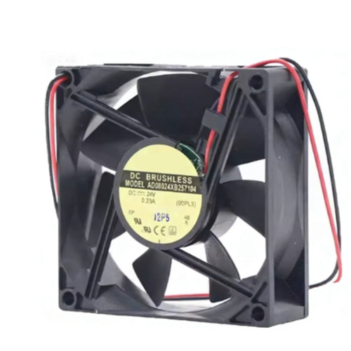 Cooling Fan For ADDA AD08024XB257104 DC24V 0.23A 2-wire New