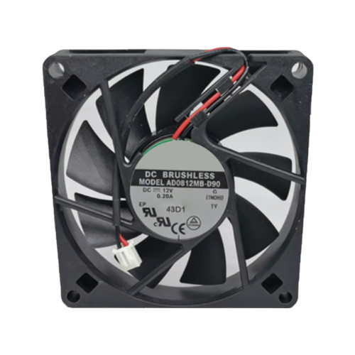 Cooling Fan For ADDA AD0812MB-D91GP DC12V 0.15A 2-wire New