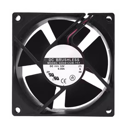 Cooling Fan For ADDA AD0812UB-Y51 DC12V 0.38A 2-wire New