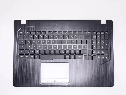 Laptop PalmRest&Keyboard For ASUS ZX553VW Black Top Case Black Backlit German GR QWERTZ Keyboard