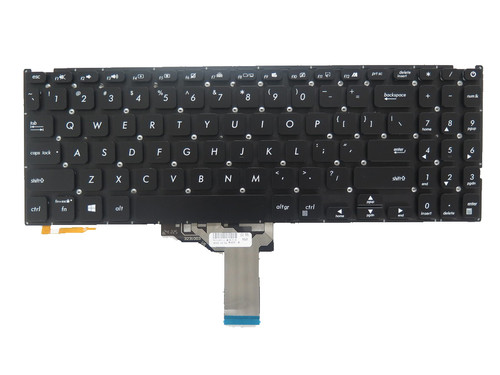 Laptop Keyboard For ASUS P1510CJA Black Without Frame United States US With Backlit