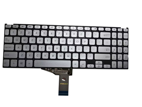 Laptop Keyboard For ASUS ExpertBook P1 P1501DA Silver Without Frame United States US With Backlit