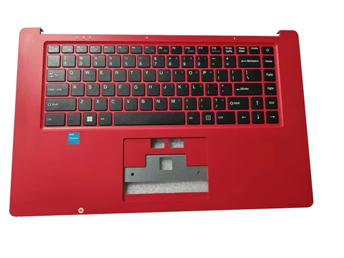 Laptop PalmRest&keyboard For 300-11-1 YJ-807 Z157 Red Top Case United States US Black keyboard Used