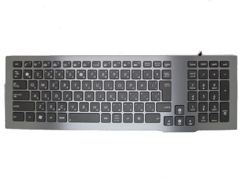 Laptop Keyboard For ASUS G75 G75V G75VX G75VW With Gray Frame Black With Backlit V126262CJ2 JP 0KNB0-9414JP00 Japanese JP
