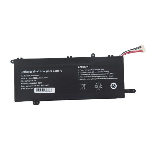 Laptop Battery WYC4080270P 7.7V 38.5Wh 5000mAh 10PIN 7Lines New