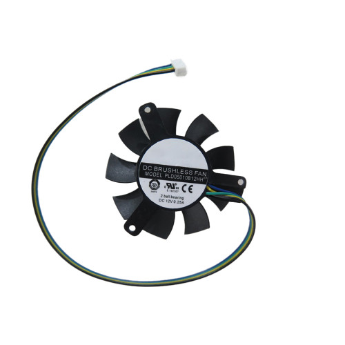 Cooling Fan For Powerlogic PLD05010B12HH EP DC12V 0.25A 4-Wire New