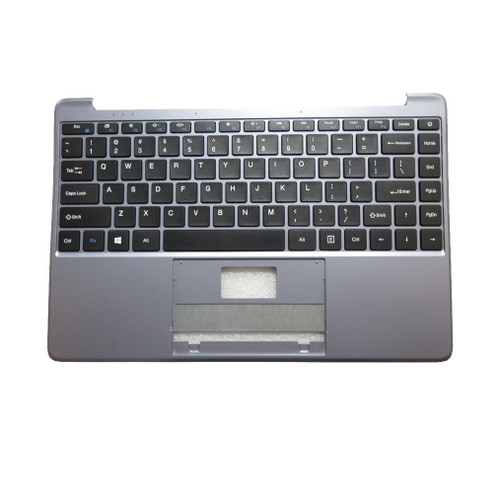 Laptop PalmRest&keyboard DOK-6318F NB-17-6318F-10-B0-US English US Grey 95% New