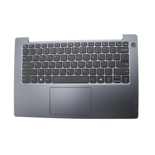 Laptop PalmRest&keyboard For Lenovo V14 G6 ARP 83UT 83V3 English US 5CB1U49456 With Touchpad FingerPrint Grey New