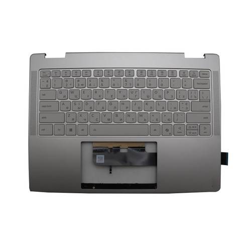 Laptop PalmRest&keyboard For Lenovo Yoga 7 2-in-1 14AGP11 Ukraine UKR 5CB1U62492 With Backlight Non-FingerPrint New